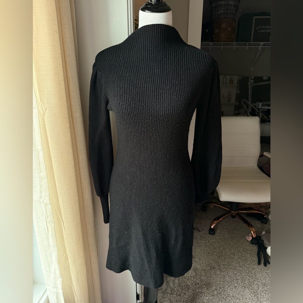 Cynthia Rowley Black Knit Dress